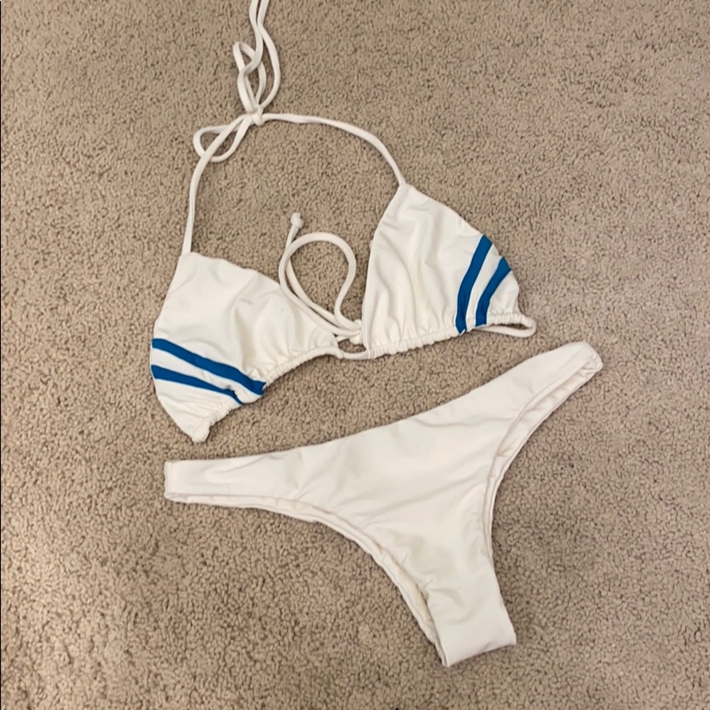 NWOT MIKOH white bikini set 🧡